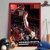 Andrew Wiggins Game Winning Shots Buzzer Beater Alley Opps 2025-26 NBA Miami Heat Win Cleveland Cavaliers Home Decor Poster Canvas