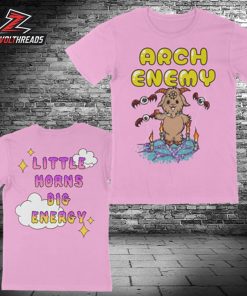 Arch Enemy Baphy Tee Little Horns Big Energy Merch Limited Two Sided Classic T-Shirt
