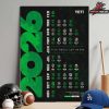 Los Angeles FC Release Official Schedule MLS 2026 Season Home Decor Poster Canvas