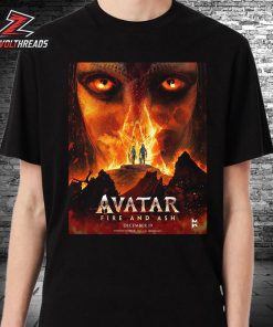 Avatar 3 Fire And Ash Official Poster On December 19th 2025 Unisex T-Shirt