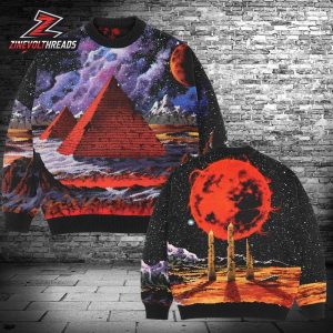 Blood Incantation Absolute Elsewhere Knit Sweater Holiday Ugly Sweater