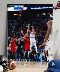 Desmond Bane Buzzer Beater Game Winning Shot For Orlando Magic Against Portland Trail Blazers Home Decor Poster Canvas
