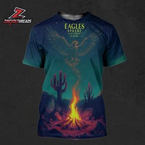 Eagles Artwork Poster Live At The Sphere Las Vegas On November 7-8th 2025 All Over Print Shirt