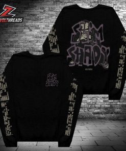 Eminem Cyber Week 2025 Merch Graffiti Slim Crewneck Classic T-Shirt
