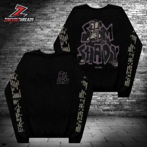 Eminem Cyber Week 2025 Merch Graffiti Slim Crewneck Classic T-Shirt