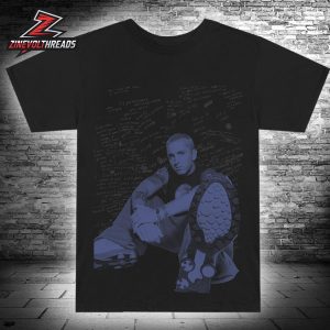 Eminem Cyber Week 2025 Merch Stain Lyric Tee Unisex T-Shirt