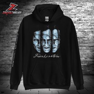 Frankenstein Hoodie The Creature In Seeking Life I Created Death Unisex T-Shirt