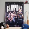 SLU Billikens Is The 2025 Atlantic 10 Tournament Champions NCAA Men’s Soccer Home Decor Poster Canvas