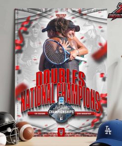 Gabbi Broadfoot And Tori Osuigwe NC State Wolfpack Are Doubles NCAA Division I Women’s Tennis National Champions Home Decor Poster Canvas