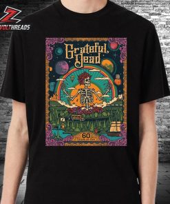 Grateful Dead Poster Celebrating 60 Years Of Music And Culture From 1965-2025 Classic T-Shirt