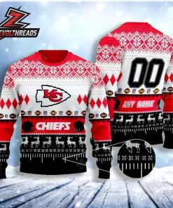 Kansas City Chiefs Championship Spirit Ugly Christmas Sweater For Men And Women Christmas Holiday