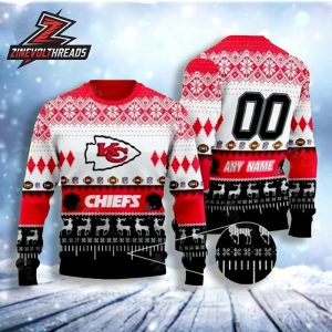 Kansas City Chiefs Championship Spirit Ugly Christmas Sweater For Men And Women Christmas Holiday