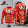 Kansas City Chiefs Custom Name Number Red Ugly Christmas Sweater For Men And Women Christmas Holiday