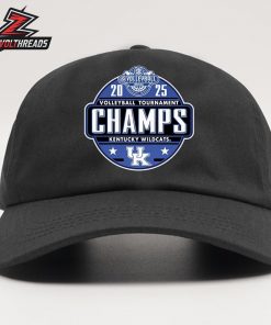 Kentucky Wildcats 2025 SEC Women’s Volleyball Conference Tournament Champions Locker Room Snapback Classic Hat Cap