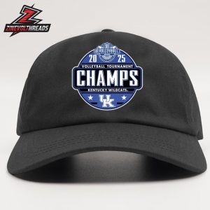 Kentucky Wildcats 2025 SEC Women’s Volleyball Conference Tournament Champions Locker Room Snapback Classic Hat Cap