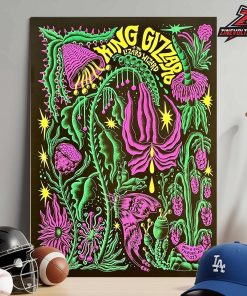 King Gizzard And The Lizard Wizard Event Tour Poster At 013 Tilburg NL On November 6th 2025 Home Decor Poster Canvas