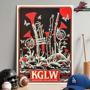 King Gizzard And The Lizard Wizard Event Tour Poster At La Seine Musicale Paris France On November 5th 2025 Home Decor Poster Canvas