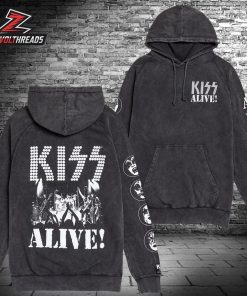 Kiss Band ALIVE! 50th Anniversary Sweatshirt The Landmark Album In 1975 Classic T-Shirt