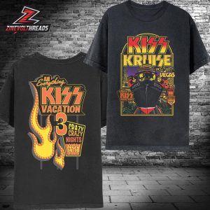Kiss Kruise Landlocked In Vegas Tee Artwork Inspired 3 days KISS Weekend From November 14th-16th 2025 Two Sided Classic T-Shirt