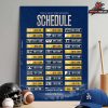 FC Dallas Release Official Schedule MLS 2026 Season Home Decor Poster Canvas