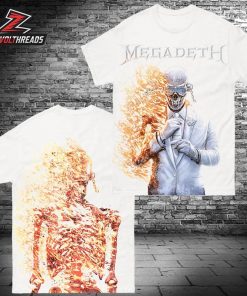Megadeth Flame Vic Jumbo Tee Merchandise Limited Classic T-Shirt