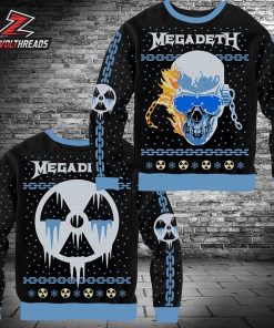 Megadeth Limited Edition Custom Vic Holiday Sweater Chrismas Ugly Sweater
