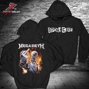 Megadeth Ransom Note Hoodie I Don’t Care Two Sided Unisex T-Shirt
