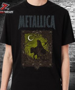Metallica Celebrating Release Of Load Remastered The Outlaw Torn Screen Printed Unisex T-Shirt