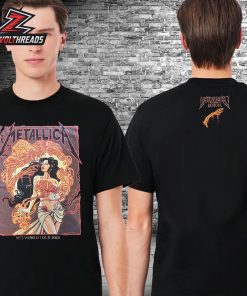 Metallica M72 World Tour 2025 Artwork Tee By Teniele Sadd Merch Pop Up Shop At Brisbane Australia On November 12th 2025 Two Sided Classic T-Shirt