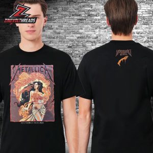 Metallica M72 World Tour 2025 Artwork Tee By Teniele Sadd Merch Pop Up Shop At Brisbane Australia On November 12th 2025 Two Sided Classic T-Shirt