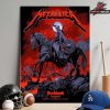 Metallica M72 World Tour 2025 Venue Artwork Poster By Blair Sayer Pop Up Shop At Accor Stadium Sydney Australia On November 15th 2025 Home Decor Poster Canvas