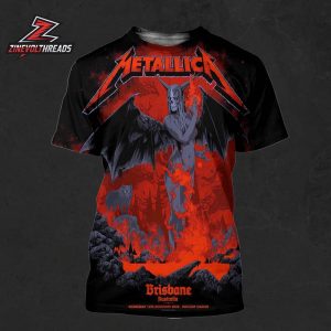 Metallica M72 World Tour 2025 Venue Poster Merch Pop Up Shop At Suncorp Stadium Brisbane  Australia On Wednesday November 12th 2025 All Over Print Shirt