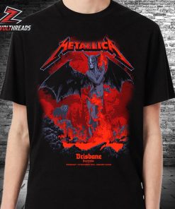 Metallica M72 World Tour 2025 Venue Poster Merch Pop Up Shop At Suncorp Stadium Brisbane Australia On Wednesday November 12th 2025 Classic T-Shirt