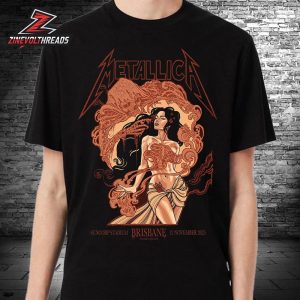 Metallica M72 World Tour 2025 Venue Tee By Teniele Sadd At Pop Up Shop Suncorp Stadium Brisbane Australia On November 12th 2025 Classic T-Shirt