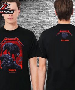 Metallica M72 World Tour 2025 Venue Tee Merch Pop Up Shop At Accor Stadium Sydney Australia On November 15th 2025 Two Sided Classic T-Shirt
