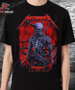 Metallica M72 World Tour 2025 Venue Tee Merch Pop Up Shop At Marvel Stadium Melbourne Australia On Saturday November 8th 2025 Classic T-Shirt