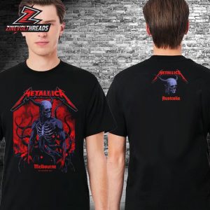 Metallica M72 World Tour 2025 Venue Tee Merch Pop Up Shop At Suncorp Stadium Brisbane  Australia On Wednesday November 12th 2025 Two Sided Classic T-Shirt
