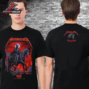 Metallica M72 World Tour 2025 Venue Tee Perth Merch Pop Up Shop At Optus Stadium On Saturday November 1st 2025 Two Sided Classic T-Shirt