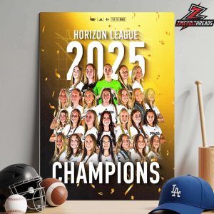 Milwaukee Panthers Are 2025 Horizon League Tournament Champions NCAA Women’s Soccer Home Decor Poster Canvas