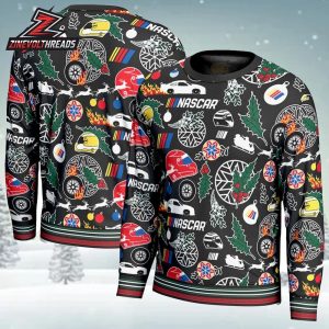 Nascar 2025 Holiday Sweater Xmas Gift Christmas Ugly Sweater