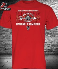 North Carolina State Wolfpack 2025 Women’s Cross Country NCAA Champs Classic T-Shirt