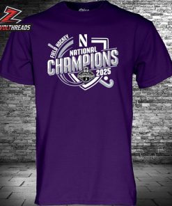 Northwestern Wildcats 2025 NCAA Field Hockey National Champions Unisex T-Shirt