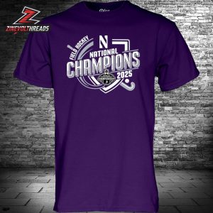 Northwestern Wildcats 2025 NCAA Field Hockey National Champions Unisex T-Shirt