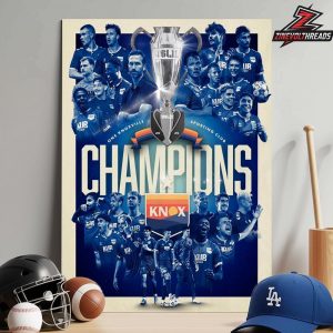 One Knoxville Sporting Club Is The USL League One Champions 2025 Home Decor Poster Canvas