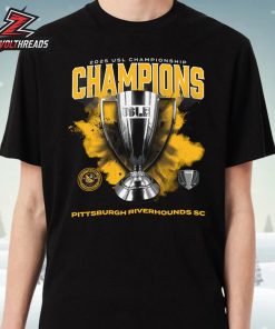 Pittsburgh Riverhounds SC 2025 USL Championship Champions Tee Unisex T-Shirt