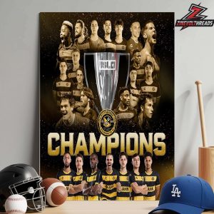 Pittsburgh Riverhounds SC Is 2025 USL Championship Champions Home Decor Poster Canvas