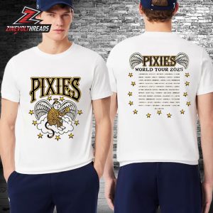 Pixies Australia And New Zealand Tour 2025 Merch Cloud Monkey Tee Two Sided Classic T-Shirt