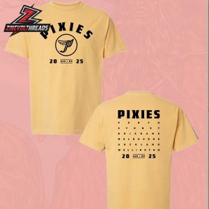 Pixies Australia And New Zealand Tour 2025 Merch Oceania Arch Tee Two Sided Classic T-Shirt