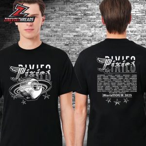 Pixies Australia And New Zealand Tour 2025 Merch Xerox Monde Tee Two Sided Classic T-Shirt