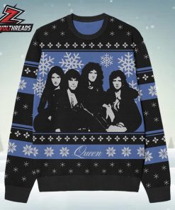 Queen Photo Holiday Woven Jumper Winter Collection Ugly Sweater